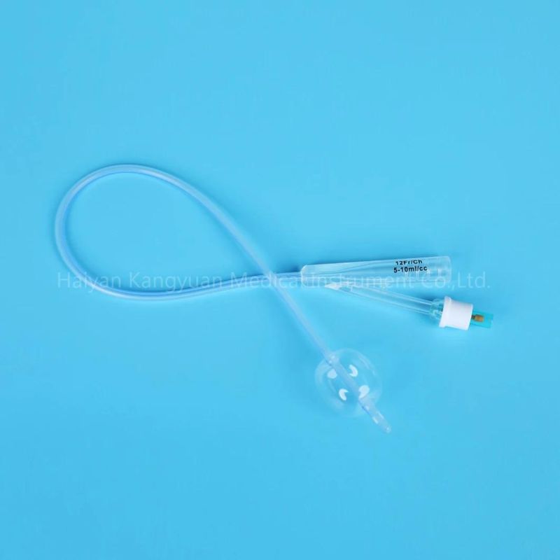 More Comfortable Suprapubic Silicone Foley Catheter