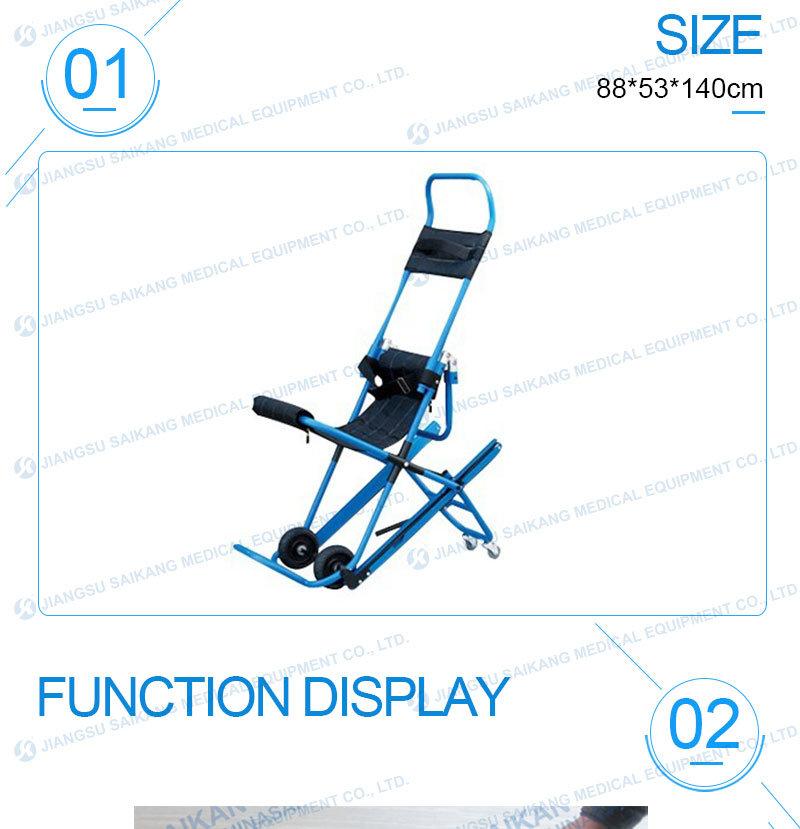 China Manufacturer Cheap Manual Emergency Stair Stretcher