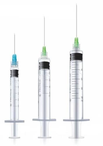 Safety Syringe/ Manual Retractable Syringe/ Ad Syringe PP/PC