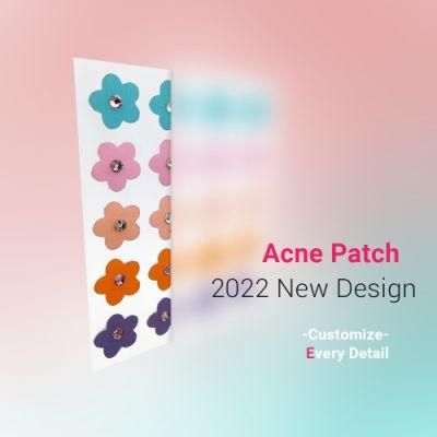 Alps 1.3*1.3cm Hot Sale Logo Customize Hydrocolloid Acne Pimple Patch