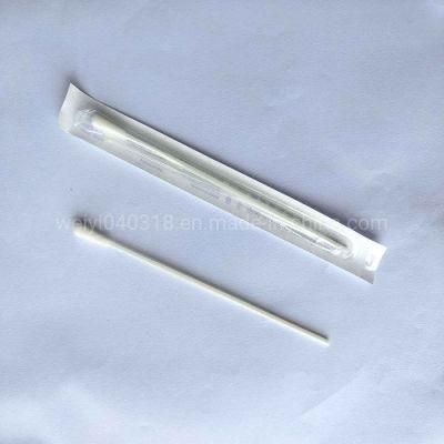 Disposable Specimen Collection Sterile Nylon Flocked Nasopharyngeal Swab Throat Oral Nasal Swab CE FDA Medical Supply
