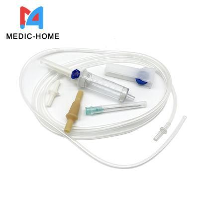 Disposable Medical Ordinary Infusion IV Set with Needle CE/ISO Approval