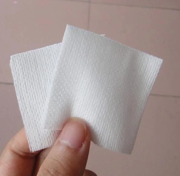 Non Woven Spunlace Wipes Non Woven Wash Cloth Disposable for Medical Use or Daily Use Disposable Handkerchief Disposable Towel