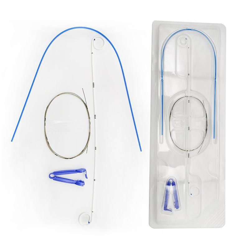 New Style Medical Silicone Double J Hydrophilic Stent Ureteral Set