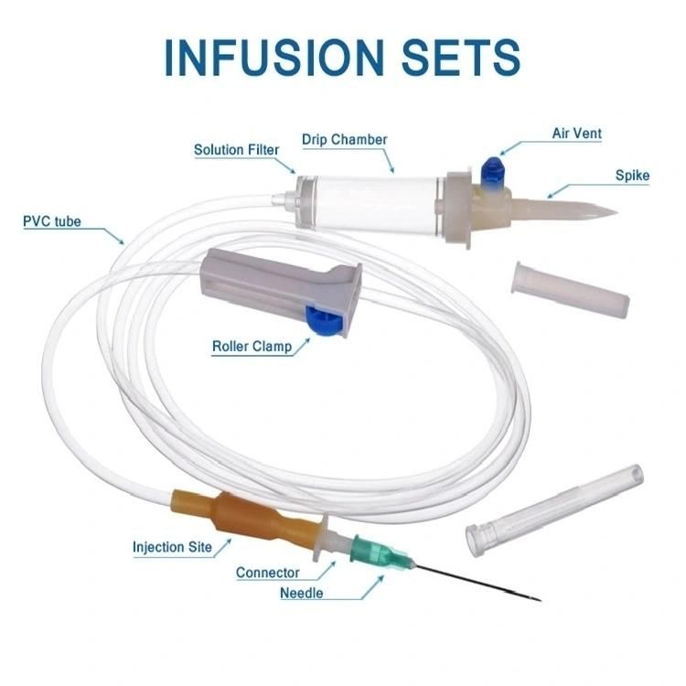 Sterile IV Set Disposable Infusion Set Medtronic Quick Set Infusion Set for Sale