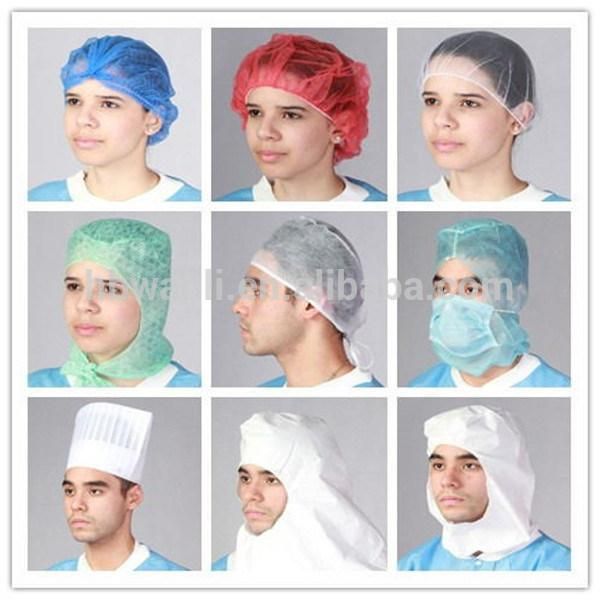 PP Nonwoven Disposable Hiar Nets Clip Cap for Food Industry