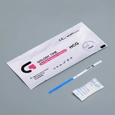 Urine Test Strip 2.5mm One Step Pregnancy Test HCG Strip