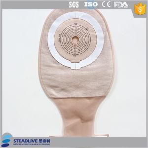 One Piece Colostomy Bags 64mm with Filter and Tape Collar