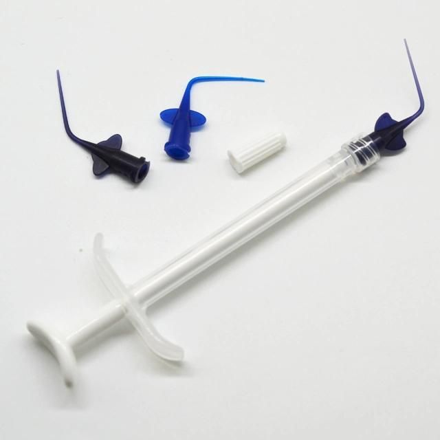 Straight Tip Sterile Plastic Disposable Periodontal Needle for Dental Clinic