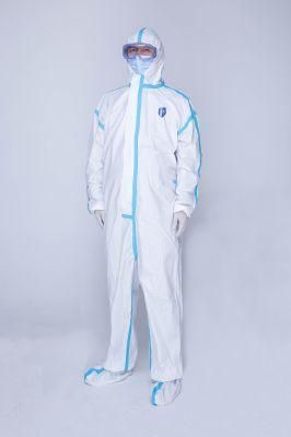 Factory Nonwoven Fabrics Non-Sterile Disposable Medical Protective Coverall