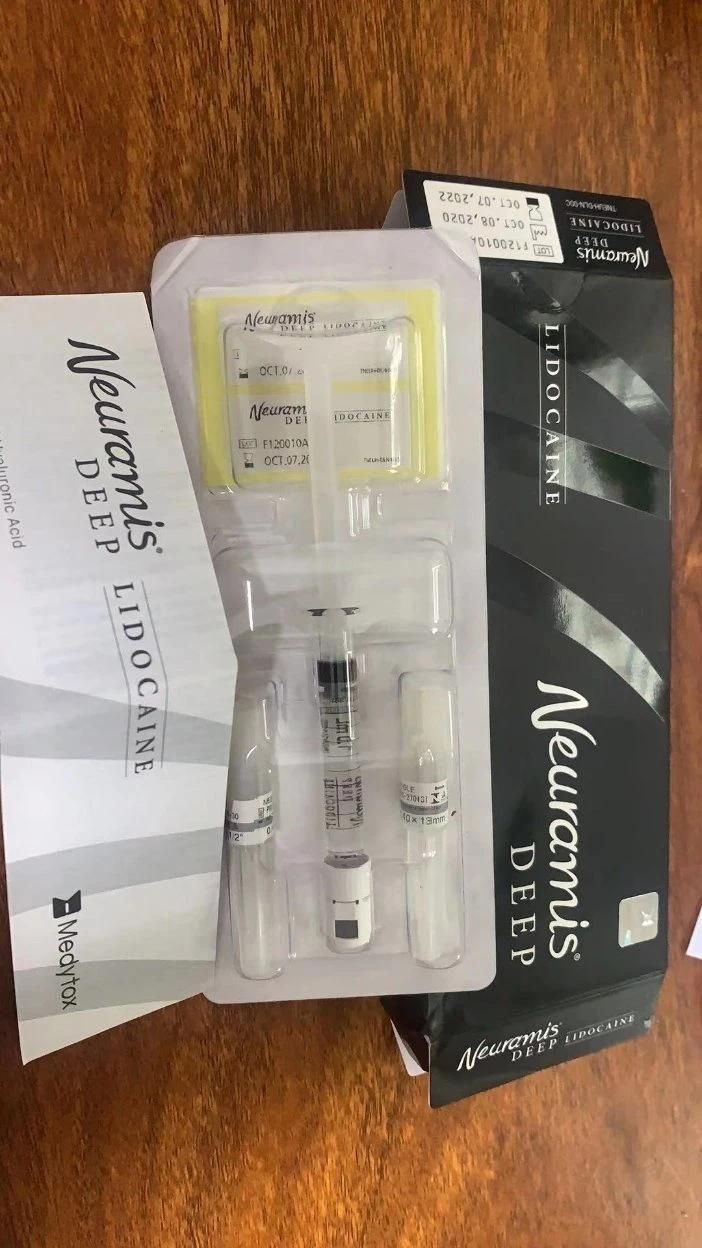 2022new Korea Hyaluronic Acid Gel Syringe Derma Filler Injection for Men Lip Face Knee Joints