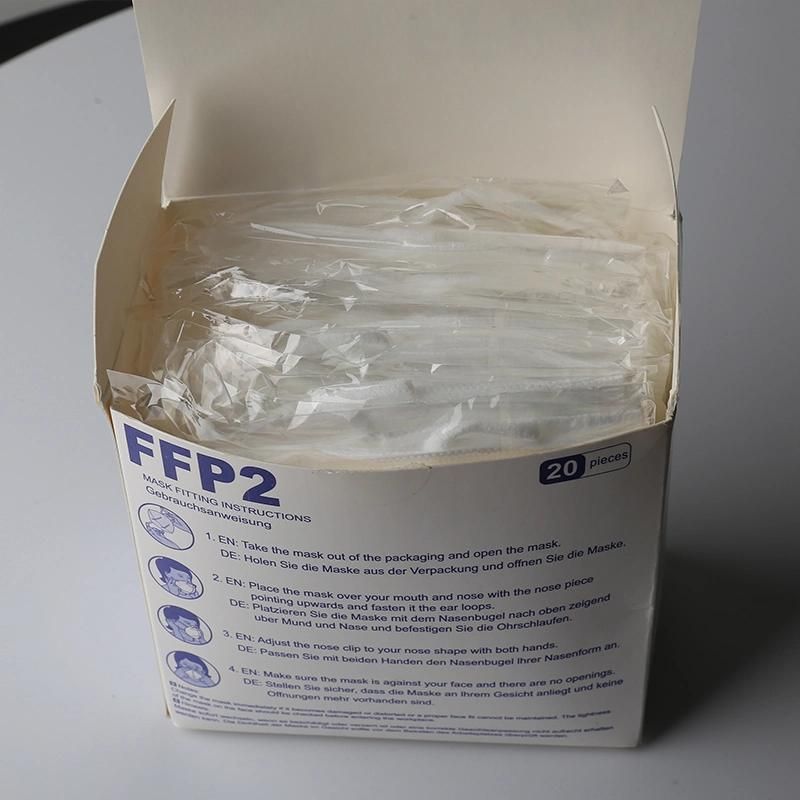 Fast Delivery Stock KN95 N95 CE FDA Protective FFP2 Dust 5 Ply N95 Respirator KN95 FFP2 Mask for Germany Market