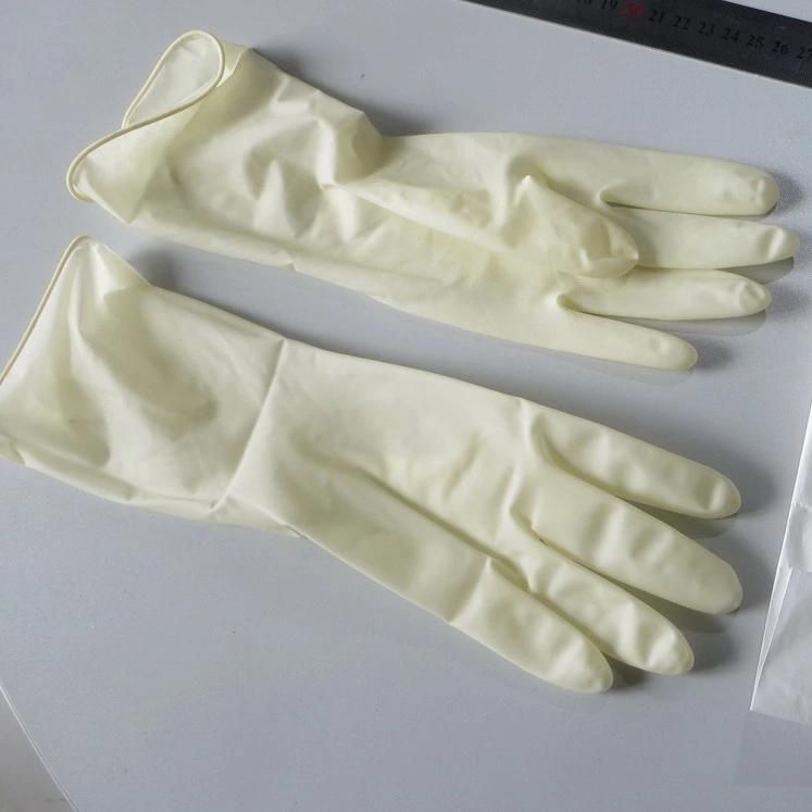 Medical Disposable Sterile Latex Surgical Gloves Sterilization