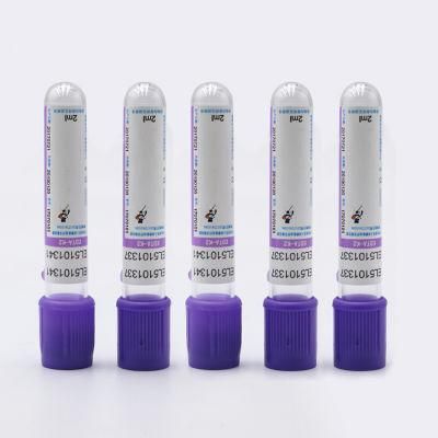 Sterile Disposable Pet Glass Lab Normal Vacuum Blood Collect Tube