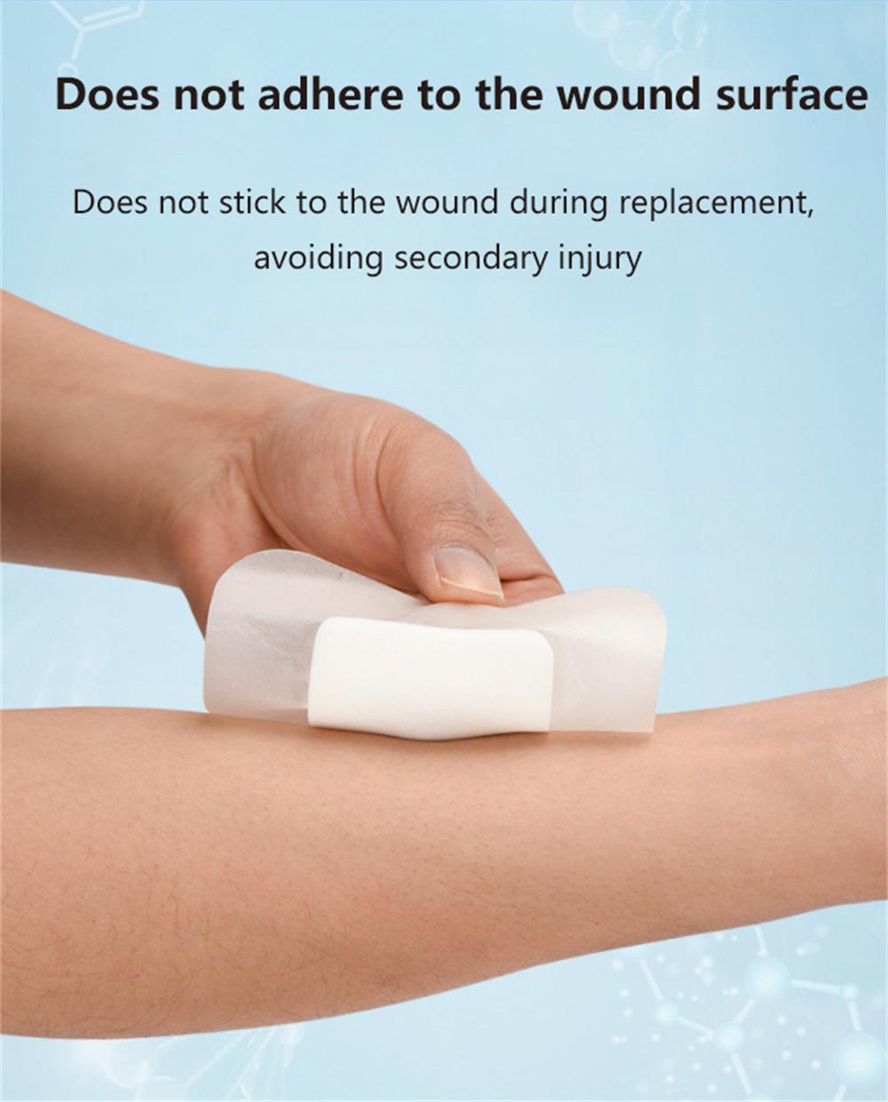 Adhesive Dressing for Burn Wounds Advanced Wound Dressing Absorbent Extra Thin Hydrocolloid Dressing Wound Care