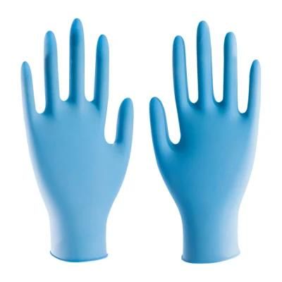 High Quality Disposable Factory Examination Powder Free CE Approved Nitrile Gloves