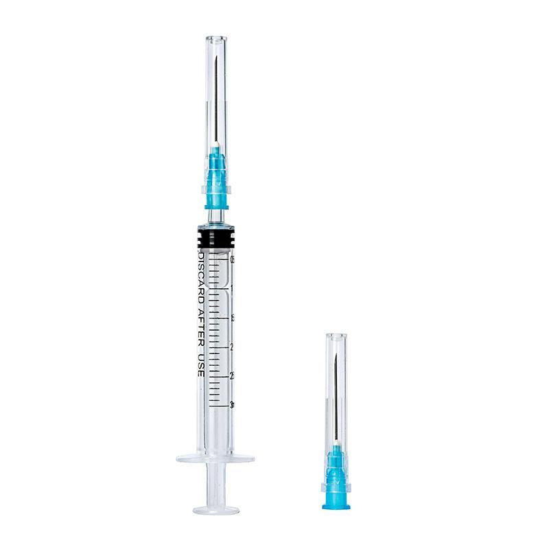 1ml Cc Sterile Disposable Syringe for Vaccine Injection with 23G/25g Needle in Promotion