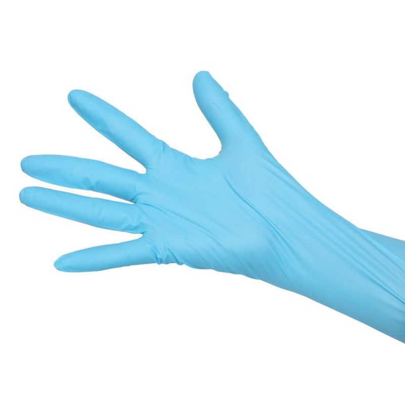 Black Nitrile Gloves Disposable Work Safety Gloves Working Industrial Grade with CE FDA Custom Color