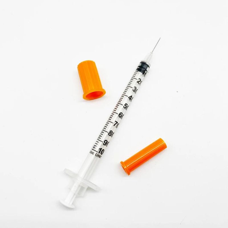 Medical Plastic Insulin Syringe for Diabetes