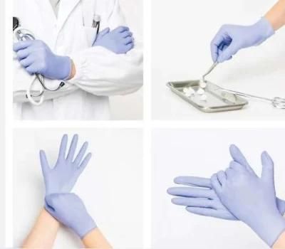 Medical Products Ce Approval High Quality Wholesale Nitrile Materials Disposable Surgical Gloves En455 SGS