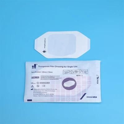 Hot Products Medical Plaster Waterproof PU Transparent Wound Dressing