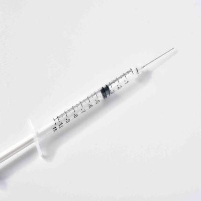 Medical Supply CE/FDA Approved Retractable Safety Syringe 0.3/0.5/1/3/5ml with Fixed Needle