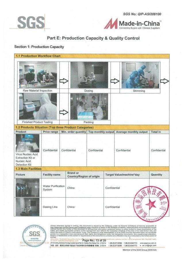 Sterile Disposable Multi-Sample Needle (XLPII Type)