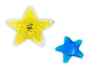 Colorful Star Shape PVC Instant Hot Cold Bead Gel Pack for Promotion and Holiday Gift