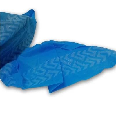 Disposable PP Non-Woven Non-Slip Shoe Cover Disposable PP Anti Static Shoe Cover 35-40GSM Non-Skid Shoe Cover