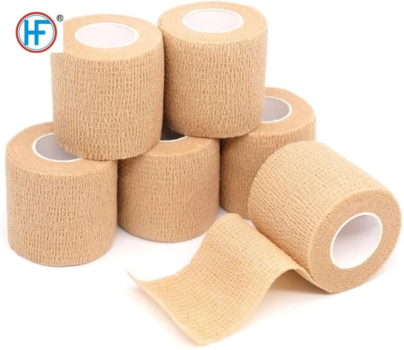 Medical Non-Woven Cohesive Widely Pets Use Elastic Bandage
