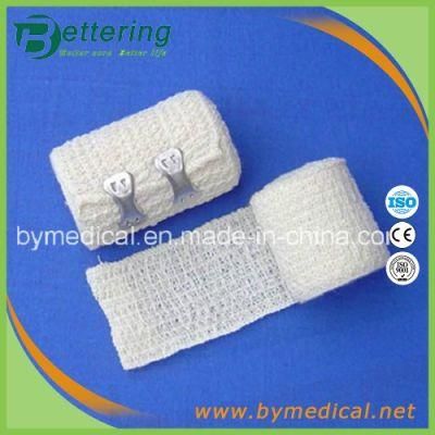 White Colour Elastic Crepe Bandages with Spandex