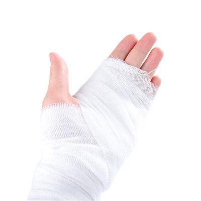 Different Mesh White Color Gauze Bandage for Wound Caring