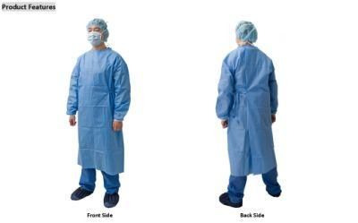 Medical Production/Disposable Surgical Gown/Medical SMS Surgical Isolation Gown