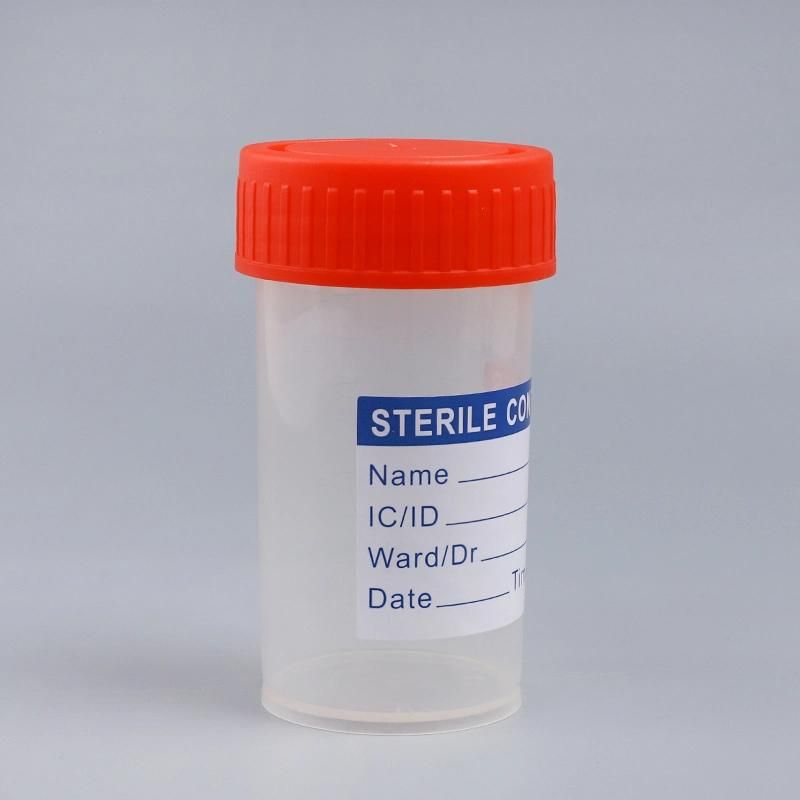 Individual Packing Test 40ml Medical Urine and Stool Containers