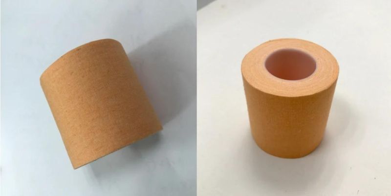 Chinese Professional Manufacturer OEM Accept Surgical Zinc Oxide Tape with Plastic Spool