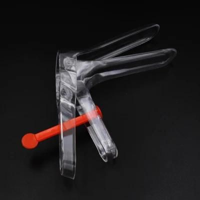 Export Disposable Medical Different Size Vaginal Speculum S/M/L Size with Middle Stick for France Type