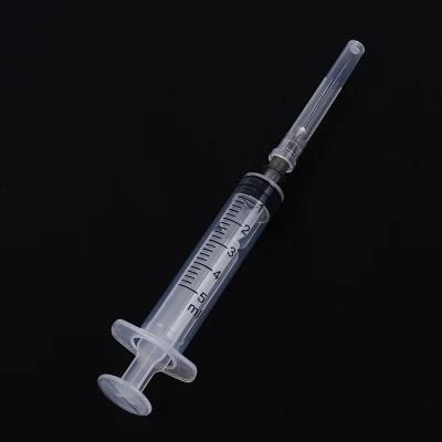 High Quality CE 5ml Medical Injection Sterile Syringe with Needle