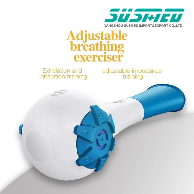 Effective Breathing Practice Exerciser and Lung Breathing Physical Therapy Device