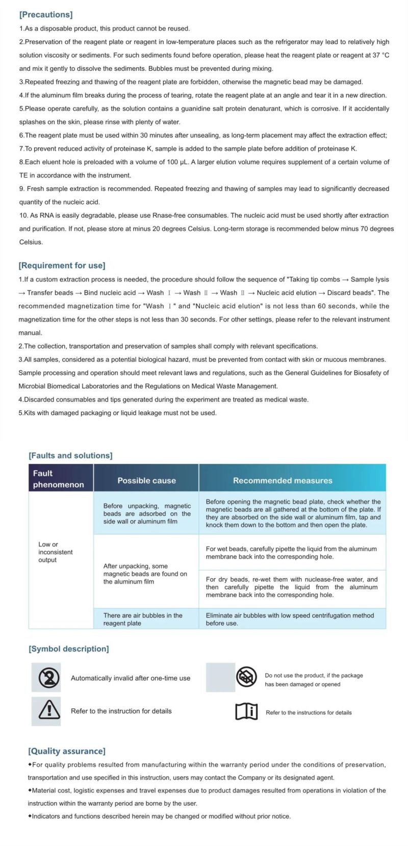 Techstar Molecular Diagnosis Nucleic Acids Tissue Extraction Kits