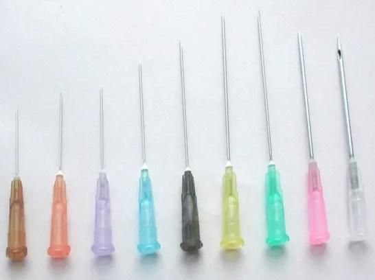 CE Certified Disposable Hypodermic Needle 16g-30g
