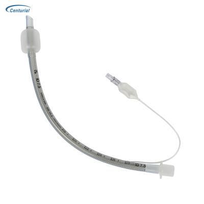 Stable PVC Reinforced Endotracheal Tube with Pilot Balloon Disposables