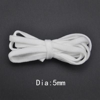 Flat Shape Ear Loop Ear Bands for Disposable Face Mask in Elastic Ear Loop Soft Earloop Round Flat Shape