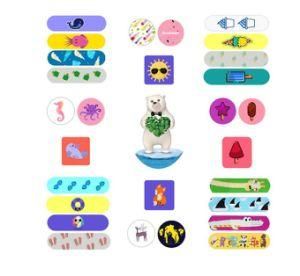 Sterile Adhesive Bandage Band Aid Wound Plaster Custom Printed Cute Kids Adhesive Bandage Wound Plaster Band Aid