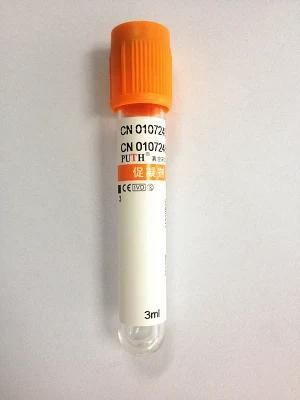 Vacuum Blood Collection Tube (5ml Clot Activator Tube)