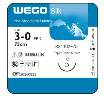 Wego Brand Surgical Sutures of Silk