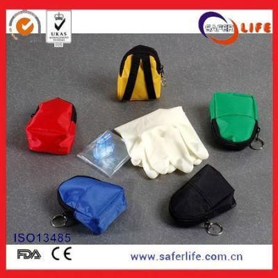 Training Mask for Respiration First Aid Kit CPR Pocket Mask