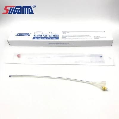 Professional Disposable Silicone 1 2 3 Way Foley Catheter Manufacturer with CE Approved