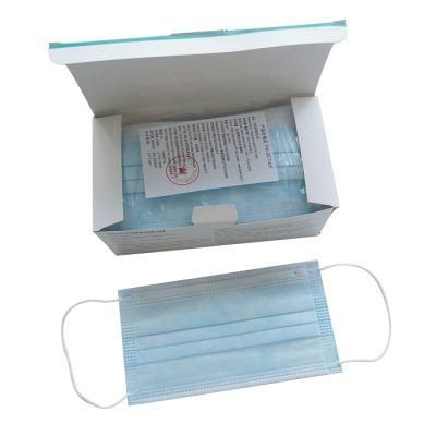 3ply Non Woven Pleated Mask Disposable Medical Face Mask