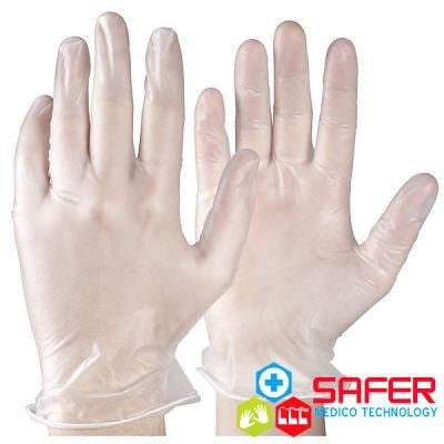Jiangsu Gloves Vinyl Powder Free Clear Disposable Food Grade