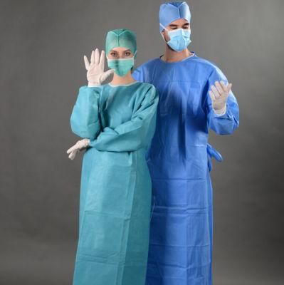 Sterile Hospital Operating Theater Gown/ Disposable Surgical Gown